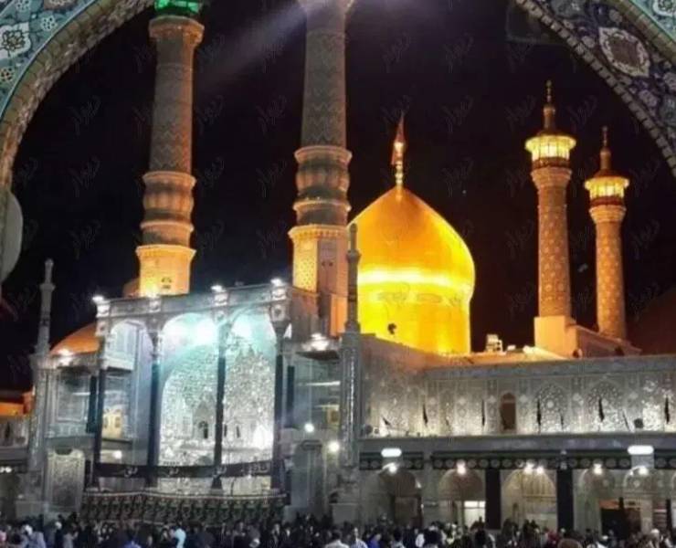 بازار بزرگ شمسه حیاط حرم مغازه