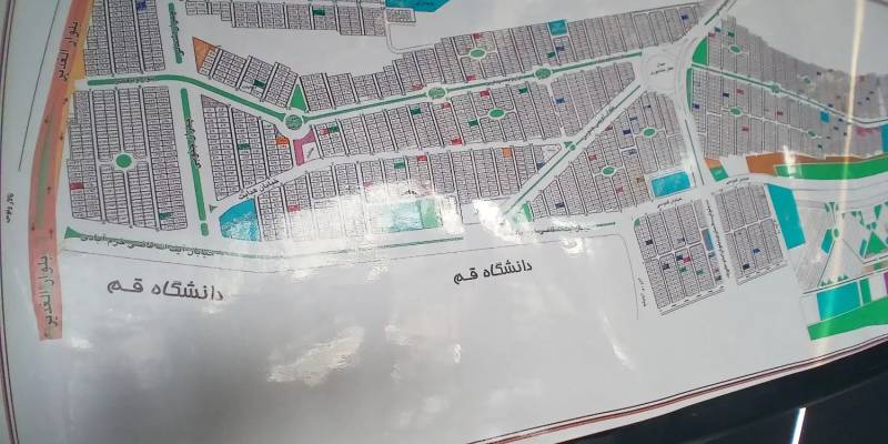 زمین ۳۰۰ متر  بر شهرک قدس