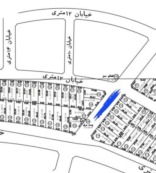 زمین دو بحر بلوار خدیجه
